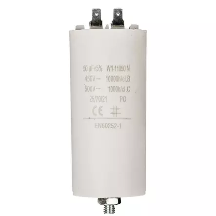 Capacitor CBB60 50UF 450Vac Faston 10 pcs - Reservdelar - 5412810477265 - 10