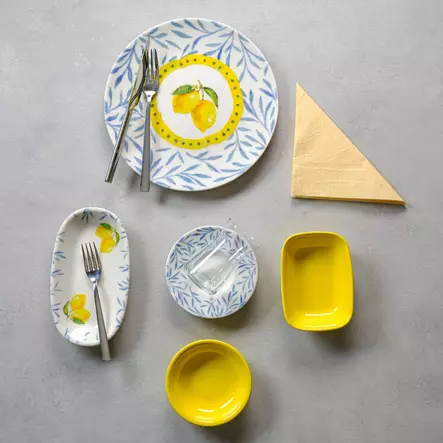 Frukostset Hermia Flerfärgad Porslin 26 Delar - Serveringsfat - 8684283654925 - 2