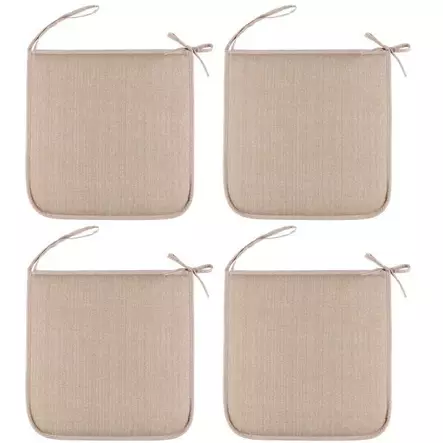 Istuintyynyt 4 kpl Beige 4Living - Inredningstextilier - 6410416202495 - 1