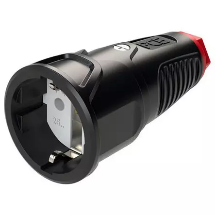 Jatkopistorasia maadoitettu PCE  - Eluttag och strömbrytare - 6438152079225 - 1