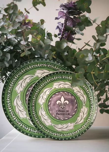 Serveringsfat Hermia Lila Keramik 30x30 cm - Serveringsfat - 8684283616985 - 2