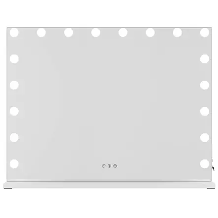 Lumio Lights Hollywood 80 x 62 cm sminkspegel med 18 LED-lampor - Smink och sminktillbehör - 6438014427935 - 1