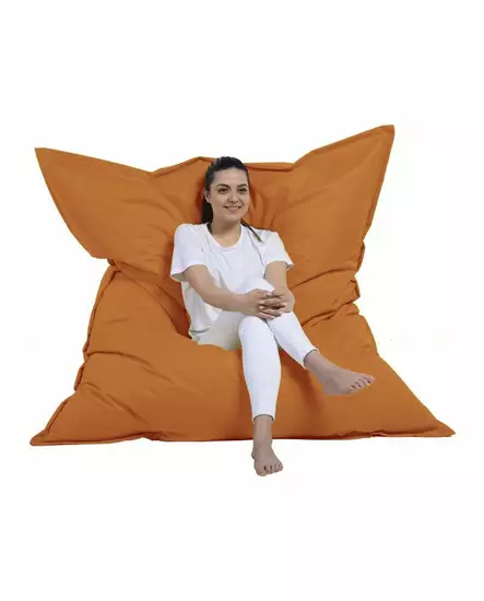 Sittsäck Atelier del Sofa Giant Cushion Orange Polyester 140x180 cm - Saccosäckar - 8683743040025 - 2