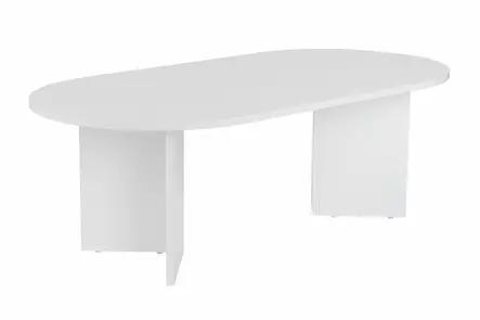 Soffbord, vitt, 119 cm x 40 cm x 60 cm, hållbart, stilrent, rymligt - Bord - 8684283441525 - 1
