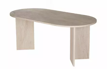 Matbord Hanah Home Sablin Travertin Spånskiva 180x75x89,5 cm - Matbord - 8684283850075 - 1