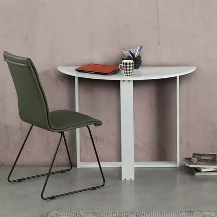 Skrivbord Hanah Home Middle Vit Spånskiva 106x77x45 cm - Skrivbord - 8681875178845 - 2