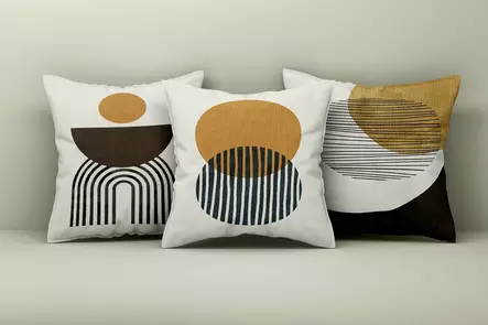 Kuddfodral Set Aberto Design Asr_plw25 Flerfärgad Bomull Polyestermix 43x43 cm - Prydnadskuddar - 8684283661565 - 2