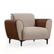 Fåtölj Atelier del Sofa Aren Beige Polyester 100x85x85 cm - Soffor - 8684282484585 - 1