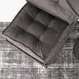 Bäddfåtölj Atelier del Sofa Mocca Antracit Sammet 65x78x78 cm - Bäddsoffor - 8684282697275 - 5