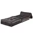 Bäddfåtölj Atelier del Sofa Mocca Antracit Sammet 65x78x78 cm - Bäddsoffor - 8684282697275 - 7