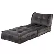 Bäddfåtölj Atelier del Sofa Mocca Antracit Sammet 65x78x78 cm - Bäddsoffor - 8684282697275 - 6