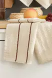 Tvätthandduk Set Mijölnir Beige 100% Bomull 30x50 cm 6 Delar - Handdukar - 8684283346295 - 2