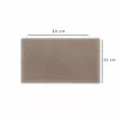 Tvätthandduk Mijölnir Brun 100% Bomull 33x33 cm - Handdukar - 8683342188685 - 3