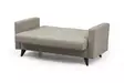 2-sits bäddsoffa Atelier del Sofa Polya Beige Tyg 151x75x86 cm - Bäddsoffor - 8683742755395 - 6