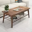Soffbord Hanah Home Sakura Valnöt Massiv Furu 110x47x55 cm - Soffbord - 8681875458725 - 2