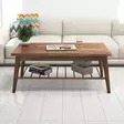 Soffbord Hanah Home Sakura Valnöt Massiv Furu 110x47x55 cm - Soffbord - 8681875458725 - 3