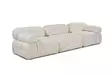 3-sits soffa Atelier del Sofa Bubble 3 L1-O1-1R V2 Vit Bouclé 288x95x75 cm - Soffor - 8684282596035 - 4
