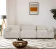 3-sits soffa Atelier del Sofa Bubble 3 L1-O1-1R V2 Vit Bouclé 288x95x75 cm - Soffor - 8684282596035 - 2