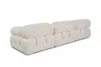 3-sits soffa Atelier del Sofa Bubble 3 L1-O1-1R V2 Vit Bouclé 288x95x75 cm - Soffor - 8684282596035 - 6