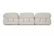 3-sits soffa Atelier del Sofa Bubble 3 L1-O1-1R V2 Vit Bouclé 288x95x75 cm - Soffor - 8684282596035 - 8