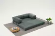 3-sits soffa Atelier del Sofa Comfort Grön Chenille 190x95x75 cm - Soffor - 8684283436255 - 8