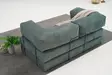 3-sits soffa Atelier del Sofa Comfort Grön Chenille 190x95x75 cm - Soffor - 8684283436255 - 6