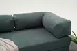 3-sits soffa Atelier del Sofa Comfort Grön Chenille 190x95x75 cm - Soffor - 8684283436255 - 4