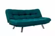 3-sits bäddsoffa Atelier del Sofa Misa Petrolgrön Mjuk Easy Clean Tyg 175x110x40 cm - Bäddsoffor - 8683342977975 - 7
