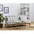 3-sits bäddsoffa Atelier del Sofa Fuoco Cream Linne 180x80x78 cm - Bäddsoffor - 8681875323825 - 3