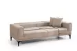 3-sits bäddsoffa Atelier del Sofa Horizon Ljusbrun Polyester 230x95x77 cm - Bäddsoffor - 8684282484905 - 11