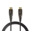 Aktiva optiska High Speed HDMI kabel med Ethernet | HDMI Kontakt | HDMI Kontakt | 4K@60Hz | 18 Gbps | 15.0 m | Rund | PVC | Svart | Presentbox - HDMI-kablar - 5412810318155 - 31