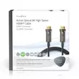 Aktiva Optiska Ultra High Speed HDMI Kabel med Ethernet | HDMI Kontakt | HDMI Kontakt | 8K@60Hz | 48 Gbps | 50.0 m | Rund | PVC | Svart | Presentbox - HDMI-kablar - 5412810318315 - 66