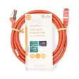 CAT6 Nätverkskabel | RJ45 hane | RJ45 hane | S/FTP | 2.00 m | Rund | LSZH | Orange | Label - Dator och nätverk - 5412810423705 - 66