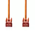CAT6 Nätverkskabel | RJ45 hane | RJ45 hane | S/FTP | 2.00 m | Rund | LSZH | Orange | Label - Dator och nätverk - 5412810423705 - 10