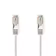 CAT6a nätverkskabel | SF/UTP | RJ45 hane | RJ45 hane | 7.50 m | Rund | PVC | Vit | Tag - Dator och nätverk - 5412810325245 - 1