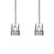 CAT6a nätverkskabel | SF/UTP | RJ45 hane | RJ45 hane | 7.50 m | Rund | PVC | Vit | Tag - Dator och nätverk - 5412810325245 - 10