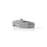 RJ45-kontakt | Hane | Solid UTP CAT6 | Rak | Guldplaterad | 10 st. | PVC | Grå | Låda - Dator och nätverk - 5412810265695 - 5