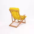 Trädgårdsstol Hanah Home My008 Gul Massivt Trä 50x81x50 cm - Trädgårdsstolar och soffor - 8683742129295 - 6