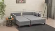 Hörnbäddsoffa Atelier del Sofa Bella Grå Polyester 205x140x85 cm - Soffor - 8681875520255 - 4