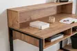 Skrivbord Hanah Home Kemo Valnöt Spånskiva 120x95,8x55 cm - Skrivbord - 8682870049895 - 3