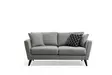 2-sits soffa Atelier del Sofa Mayorka Grå Polyester 170x94x88 cm - Soffor - 8681875774375 - 3