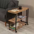 Sidobord Hanah Home Melin Furu Spånskiva 70x63x76 cm - Sidobord och extrabord - 8682870773455 - 1