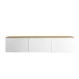 TV-bänk Hanah Home Neon Vit Spånskiva 160x35x32 cm - TV-bänkar - 8682870115125 - 7