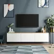 TV-bänk Hanah Home Neon Vit Spånskiva 160x35x32 cm - TV-bänkar - 8682870115125 - 3