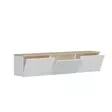 TV-bänk Hanah Home Neon Vit Spånskiva 160x35x32 cm - TV-bänkar - 8682870115125 - 5