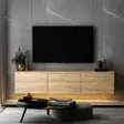 TV-bänk Hanah Home Neon Illuminated Furu Spånskiva 160x35x32 cm - TV-bänkar - 8683743528035 - 5