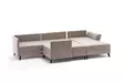 Hörnbäddsoffa Atelier del Sofa Eris Cream Polyester Linne 300x202x78 cm - Soffor - 8682870658905 - 8
