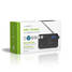 DAB+ Radio | Portabel design | DAB+ / FM | 1.3 " | Svart Blå Skärm | Batteridriven / USB ström | Digital | 3.6 W | Bluetooth® | Hörlursuttag | Väckarklocka | Sov timer | IP20 | Svart - Radioapparater - 5412810320295 - 10