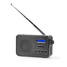 DAB+ Radio | Portabel design | DAB+ / FM | 1.3 " | Svart Blå Skärm | Batteridriven / USB ström | Digital | 3.6 W | Bluetooth® | Hörlursuttag | Väckarklocka | Sov timer | IP20 | Svart - Radioapparater - 5412810320295 - 6