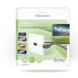 HDMI Vägglåda | 1x HDMI Female | 4K@60Hz | HDMI Utgång | Svart | 18 Gbps | Guldplaterad | Låda - Nedis produkter - 5412810427185 - 66